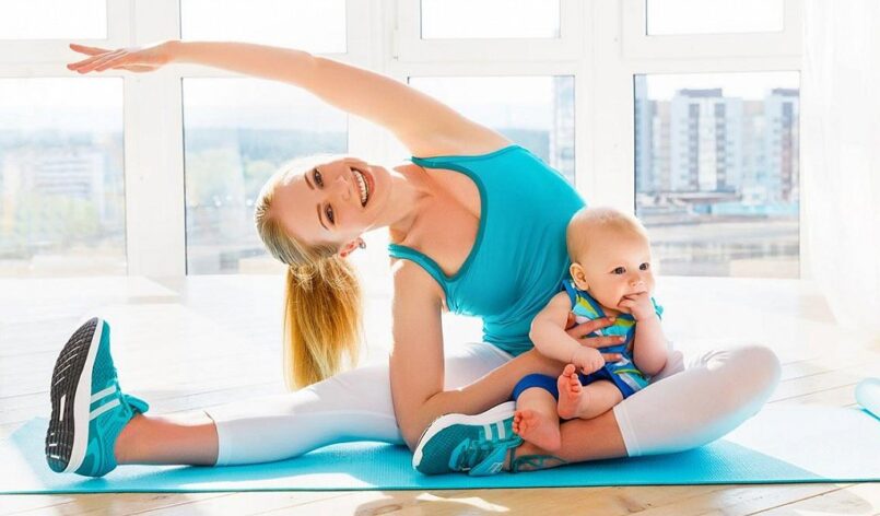 Тренировки мама и малыш